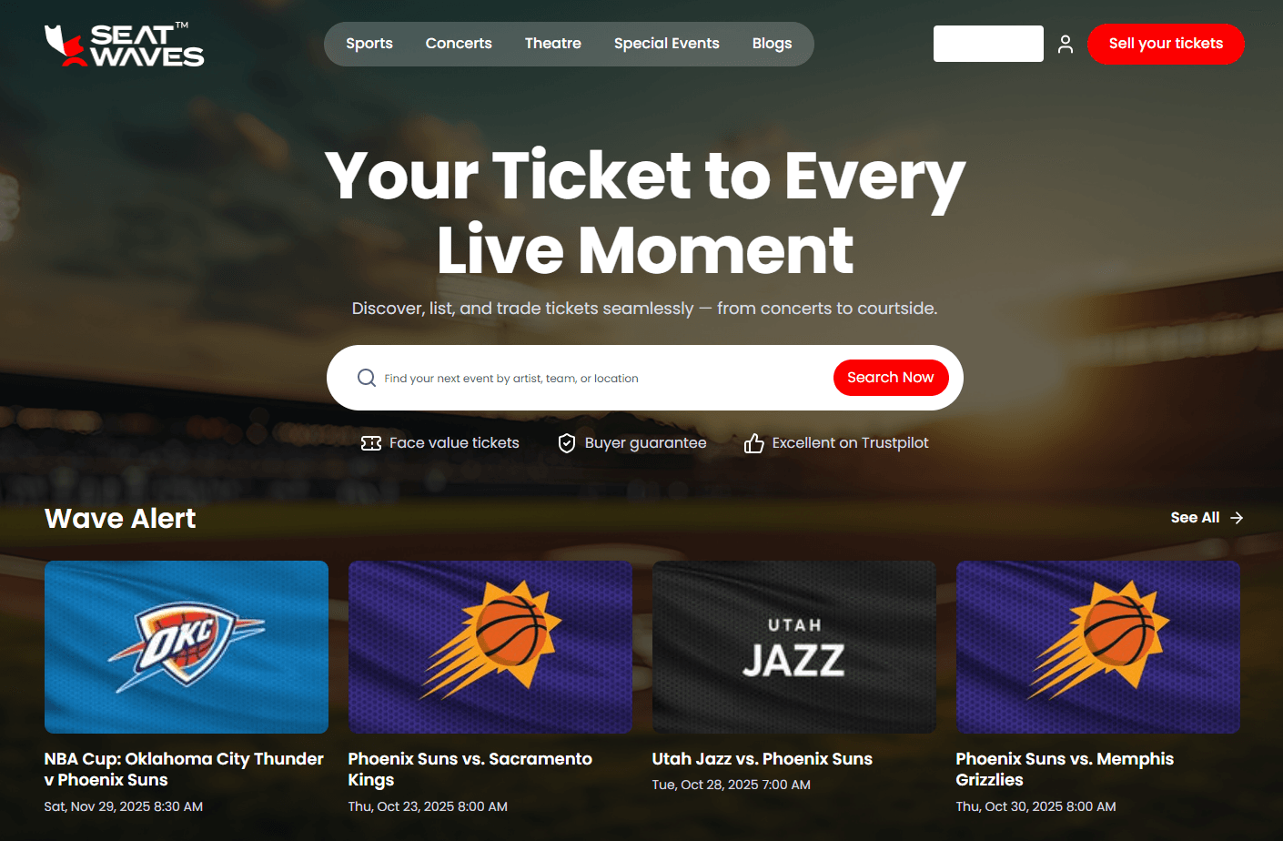 SeatWaves Event Management