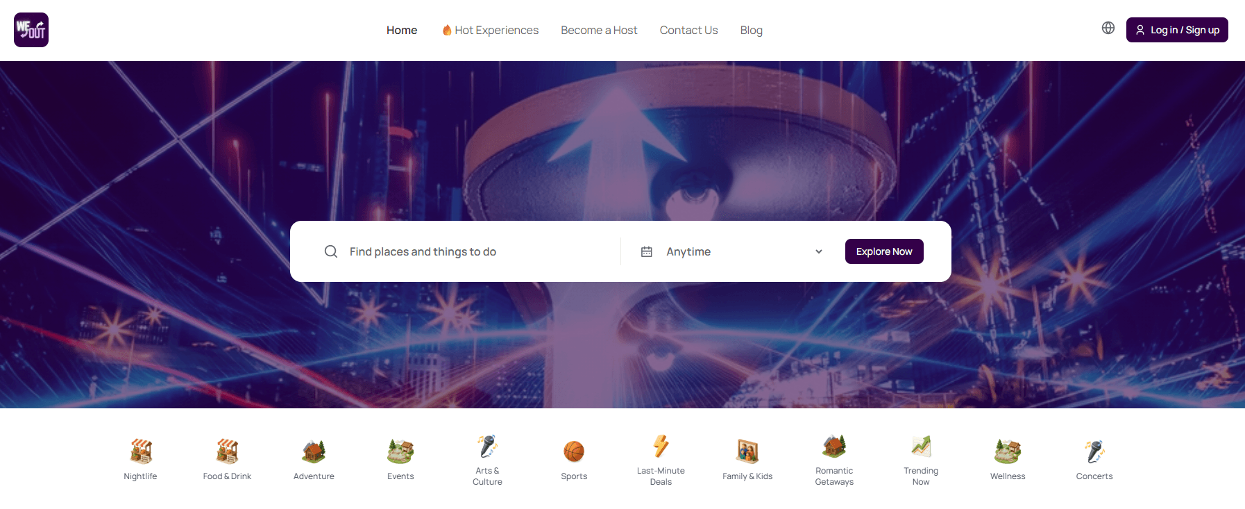 WeOut Social Platform API